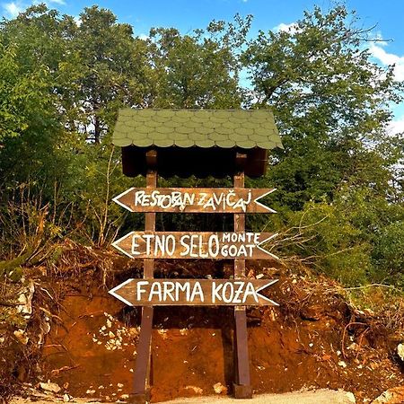 Hotel Etno Selo Montegoat Nikšić Exterior foto